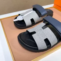 Cheap Hermes Slippers For Men #1357100 Replica Wholesale [$56.00 USD] [ITEM#1357100] on Replica Hermes Slippers