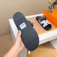 Cheap Hermes Slippers For Men #1357100 Replica Wholesale [$56.00 USD] [ITEM#1357100] on Replica Hermes Slippers