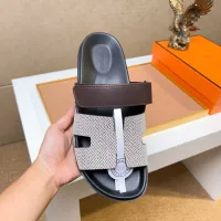 Cheap Hermes Slippers For Men #1357107 Replica Wholesale [$56.00 USD] [ITEM#1357107] on Replica Hermes Slippers