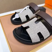 Cheap Hermes Slippers For Men #1357107 Replica Wholesale [$56.00 USD] [ITEM#1357107] on Replica Hermes Slippers