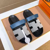 Cheap Hermes Slippers For Men #1357109 Replica Wholesale [$56.00 USD] [ITEM#1357109] on Replica Hermes Slippers