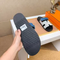 Cheap Hermes Slippers For Men #1357109 Replica Wholesale [$56.00 USD] [ITEM#1357109] on Replica Hermes Slippers