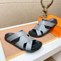 Cheap Hermes Slippers For Men #1357111 Replica Wholesale [$56.00 USD] [ITEM#1357111] on Replica Hermes Slippers