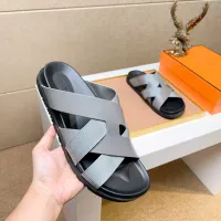 Cheap Hermes Slippers For Men #1357111 Replica Wholesale [$56.00 USD] [ITEM#1357111] on Replica Hermes Slippers