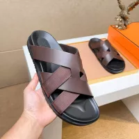 Cheap Hermes Slippers For Men #1357115 Replica Wholesale [$56.00 USD] [ITEM#1357115] on Replica Hermes Slippers