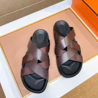 Cheap Hermes Slippers For Men #1357115 Replica Wholesale [$56.00 USD] [ITEM#1357115] on Replica Hermes Slippers