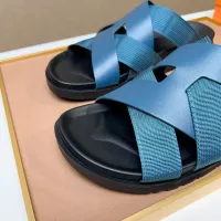 Cheap Hermes Slippers For Men #1357117 Replica Wholesale [$56.00 USD] [ITEM#1357117] on Replica Hermes Slippers