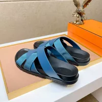 Cheap Hermes Slippers For Men #1357117 Replica Wholesale [$56.00 USD] [ITEM#1357117] on Replica Hermes Slippers