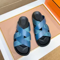 Cheap Hermes Slippers For Men #1357117 Replica Wholesale [$56.00 USD] [ITEM#1357117] on Replica Hermes Slippers