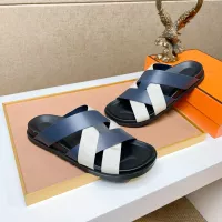 Cheap Hermes Slippers For Men #1357121 Replica Wholesale [$56.00 USD] [ITEM#1357121] on Replica Hermes Slippers