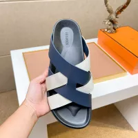 Cheap Hermes Slippers For Men #1357121 Replica Wholesale [$56.00 USD] [ITEM#1357121] on Replica Hermes Slippers