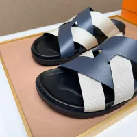Cheap Hermes Slippers For Men #1357121 Replica Wholesale [$56.00 USD] [ITEM#1357121] on Replica Hermes Slippers