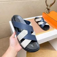 Cheap Hermes Slippers For Men #1357121 Replica Wholesale [$56.00 USD] [ITEM#1357121] on Replica Hermes Slippers
