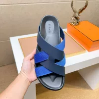 Cheap Hermes Slippers For Men #1357123 Replica Wholesale [$56.00 USD] [ITEM#1357123] on Replica Hermes Slippers