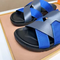 Cheap Hermes Slippers For Men #1357123 Replica Wholesale [$56.00 USD] [ITEM#1357123] on Replica Hermes Slippers
