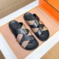 Cheap Hermes Slippers For Men #1357125 Replica Wholesale [$56.00 USD] [ITEM#1357125] on Replica Hermes Slippers