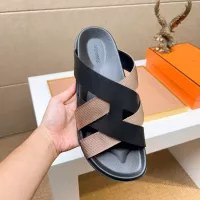 Cheap Hermes Slippers For Men #1357125 Replica Wholesale [$56.00 USD] [ITEM#1357125] on Replica Hermes Slippers