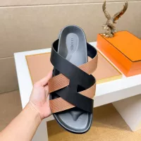 Cheap Hermes Slippers For Men #1357127 Replica Wholesale [$56.00 USD] [ITEM#1357127] on Replica Hermes Slippers
