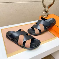 Cheap Hermes Slippers For Men #1357127 Replica Wholesale [$56.00 USD] [ITEM#1357127] on Replica Hermes Slippers