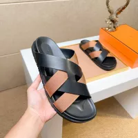 Cheap Hermes Slippers For Men #1357127 Replica Wholesale [$56.00 USD] [ITEM#1357127] on Replica Hermes Slippers