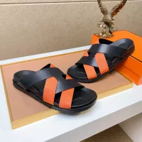 Cheap Hermes Slippers For Men #1357129 Replica Wholesale [$56.00 USD] [ITEM#1357129] on Replica Hermes Slippers