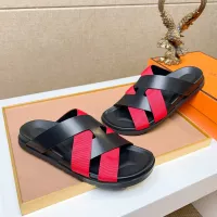 Cheap Hermes Slippers For Men #1357131 Replica Wholesale [$56.00 USD] [ITEM#1357131] on Replica Hermes Slippers