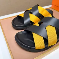 Cheap Hermes Slippers For Men #1357133 Replica Wholesale [$56.00 USD] [ITEM#1357133] on Replica Hermes Slippers
