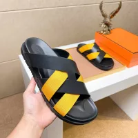 Cheap Hermes Slippers For Men #1357133 Replica Wholesale [$56.00 USD] [ITEM#1357133] on Replica Hermes Slippers