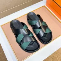 Cheap Hermes Slippers For Men #1357135 Replica Wholesale [$56.00 USD] [ITEM#1357135] on Replica Hermes Slippers