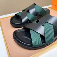 Cheap Hermes Slippers For Men #1357135 Replica Wholesale [$56.00 USD] [ITEM#1357135] on Replica Hermes Slippers