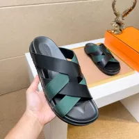 Cheap Hermes Slippers For Men #1357135 Replica Wholesale [$56.00 USD] [ITEM#1357135] on Replica Hermes Slippers