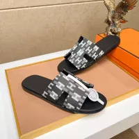 Cheap Hermes Slippers For Men #1357138 Replica Wholesale [$48.00 USD] [ITEM#1357138] on Replica Hermes Slippers