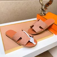 Cheap Hermes Slippers For Men #1357139 Replica Wholesale [$48.00 USD] [ITEM#1357139] on Replica Hermes Slippers