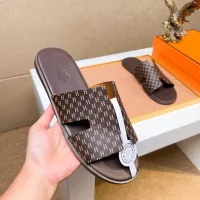 Cheap Hermes Slippers For Men #1357140 Replica Wholesale [$48.00 USD] [ITEM#1357140] on Replica Hermes Slippers