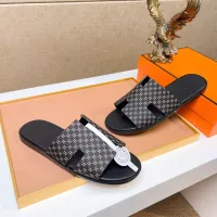 Cheap Hermes Slippers For Men #1357142 Replica Wholesale [$48.00 USD] [ITEM#1357142] on Replica Hermes Slippers