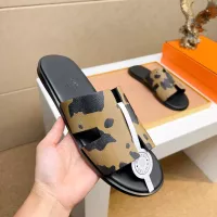 Cheap Hermes Slippers For Men #1357143 Replica Wholesale [$48.00 USD] [ITEM#1357143] on Replica Hermes Slippers