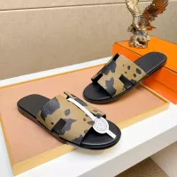 Cheap Hermes Slippers For Men #1357143 Replica Wholesale [$48.00 USD] [ITEM#1357143] on Replica Hermes Slippers