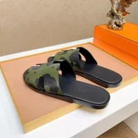 Cheap Hermes Slippers For Men #1357144 Replica Wholesale [$48.00 USD] [ITEM#1357144] on Replica Hermes Slippers