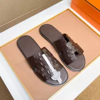 Cheap Hermes Slippers For Men #1357160 Replica Wholesale [$48.00 USD] [ITEM#1357160] on Replica Hermes Slippers