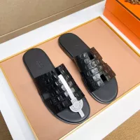 Cheap Hermes Slippers For Men #1357162 Replica Wholesale [$48.00 USD] [ITEM#1357162] on Replica Hermes Slippers