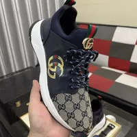 Cheap Gucci Casual Shoes For Men #1357207 Replica Wholesale [$85.00 USD] [ITEM#1357207] on Replica Gucci Casual Shoes