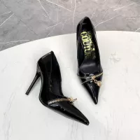 Cheap Versace High-Heeled Shoes For Women #1357273 Replica Wholesale [$82.00 USD] [ITEM#1357273] on Replica Versace High-Heeled Shoes