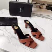 Cheap Yves Saint Laurent YSL Slippers For Women #1357275 Replica Wholesale [$92.00 USD] [ITEM#1357275] on Replica Yves Saint Laurent YSL Slippers