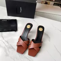 Cheap Yves Saint Laurent YSL Slippers For Women #1357275 Replica Wholesale [$92.00 USD] [ITEM#1357275] on Replica Yves Saint Laurent YSL Slippers
