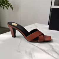 Cheap Yves Saint Laurent YSL Slippers For Women #1357275 Replica Wholesale [$92.00 USD] [ITEM#1357275] on Replica Yves Saint Laurent YSL Slippers