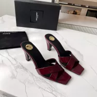 Cheap Yves Saint Laurent YSL Slippers For Women #1357278 Replica Wholesale [$92.00 USD] [ITEM#1357278] on Replica Yves Saint Laurent YSL Slippers