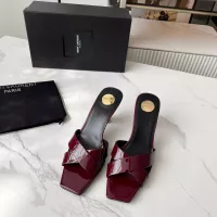 Cheap Yves Saint Laurent YSL Slippers For Women #1357278 Replica Wholesale [$92.00 USD] [ITEM#1357278] on Replica Yves Saint Laurent YSL Slippers