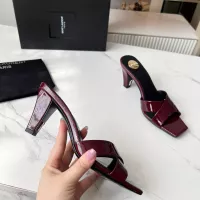 Cheap Yves Saint Laurent YSL Slippers For Women #1357278 Replica Wholesale [$92.00 USD] [ITEM#1357278] on Replica Yves Saint Laurent YSL Slippers