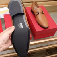 Cheap Salvatore Ferragamo Leather Shoes For Men #1357311 Replica Wholesale [$122.00 USD] [ITEM#1357311] on Replica Salvatore Ferragamo Leather Shoes