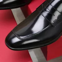 Cheap Salvatore Ferragamo Leather Shoes For Men #1357319 Replica Wholesale [$122.00 USD] [ITEM#1357319] on Replica Salvatore Ferragamo Leather Shoes